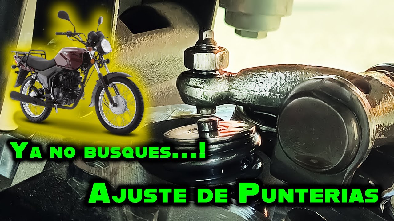 Como Calibrar (Ajustar) PUNTERIAS de MOTO 