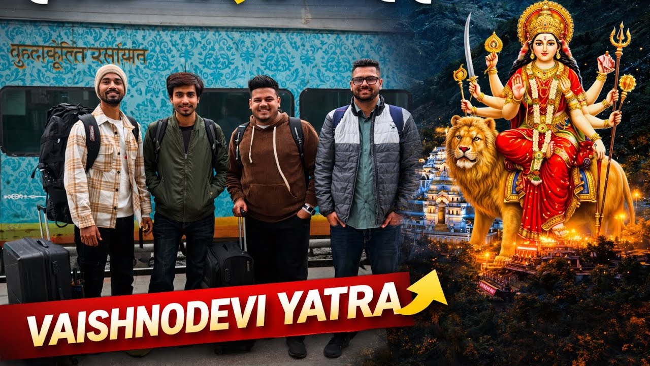 Accident ke Baad Maa Vaishno Devi ka Bulawa 🙏 | Train Journey Vlog 
