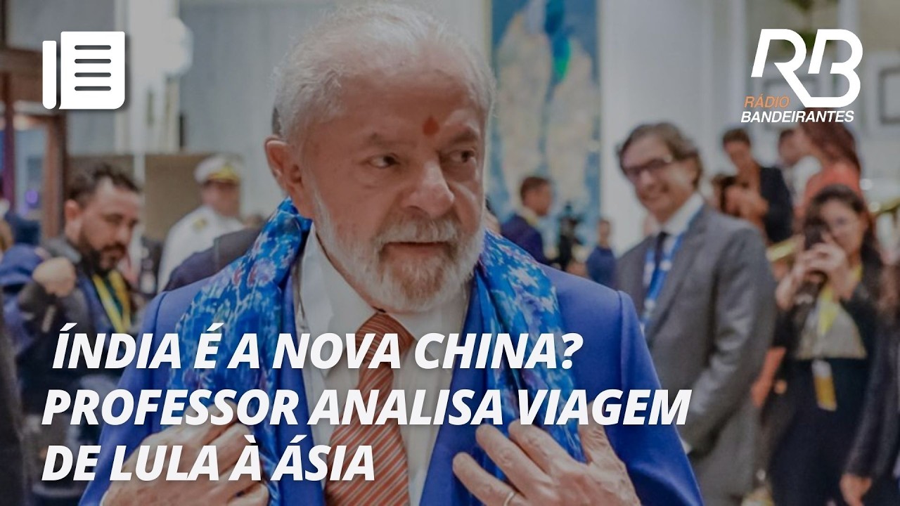 Lula chega à Índia para cúpula sobre IA e acordos estratégicos com Modi | Jornal Gente