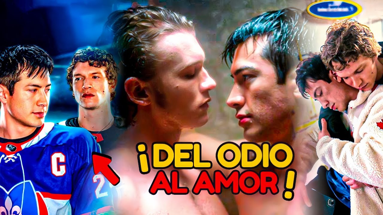 Dos GUAPOS RIVALES de HOCKEY tienen un ROMANCE SECRETO🥵🫦| Resumen Heated Rivalry🏒👨‍❤️‍💋‍👨