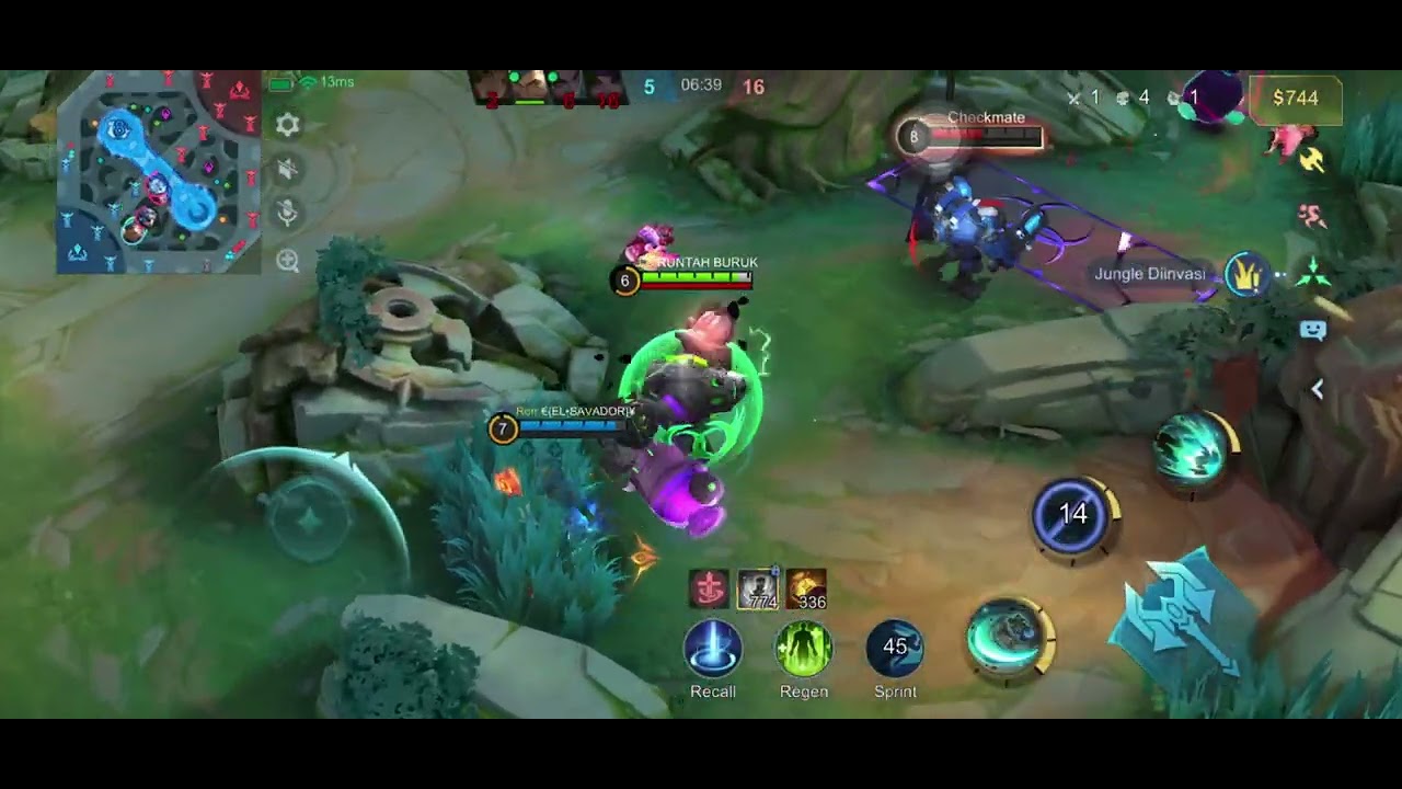 Tabrak tuh Tembok jadi2an #mobilelegends #mlbbxteksberjalan #mlbb #mlbbhighlights #mlbbcreatorcamp 