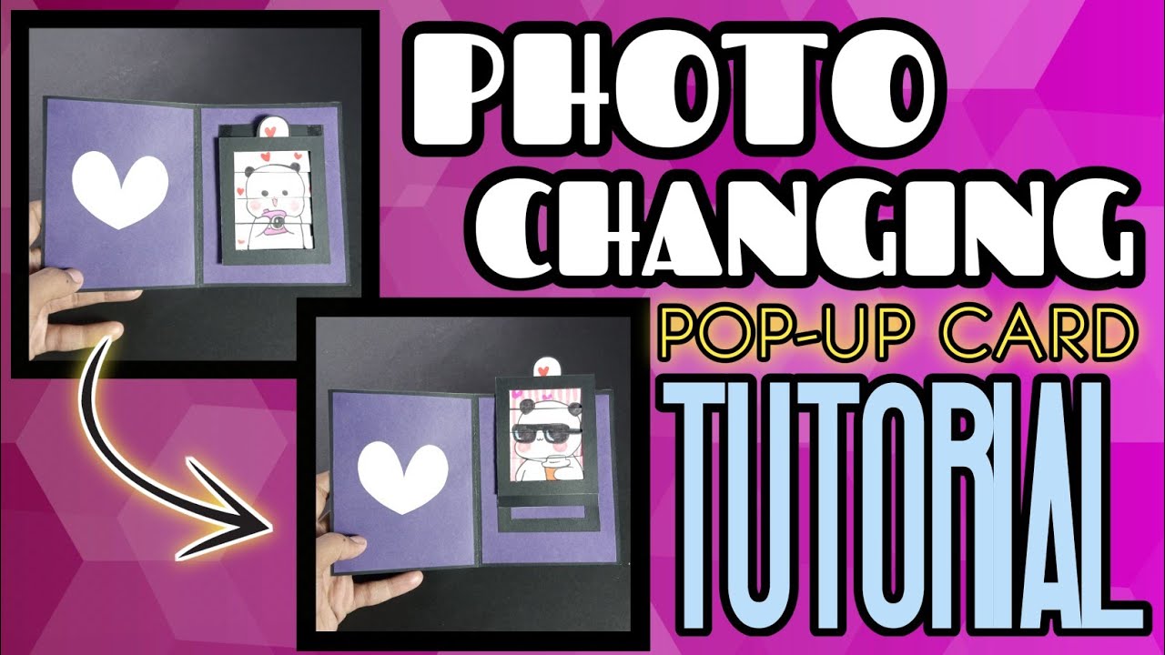 DIY Pop-Up Card That Changes Photos | Easy Tutorial