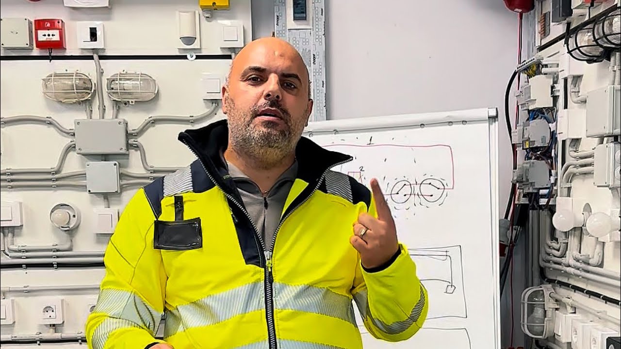Cap-scară: diferența dintre schema din manual și execuția reală în teren ⚡️👷🏼‍♂️⚡️