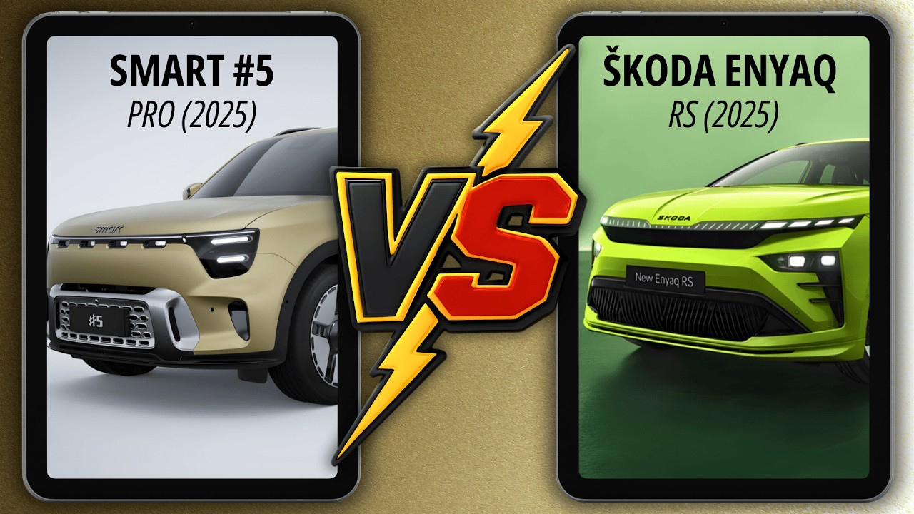Smart #5 Pro (MY25) vs Skoda Enyaq RS (MY26) | Which EV Wins? ⚡️