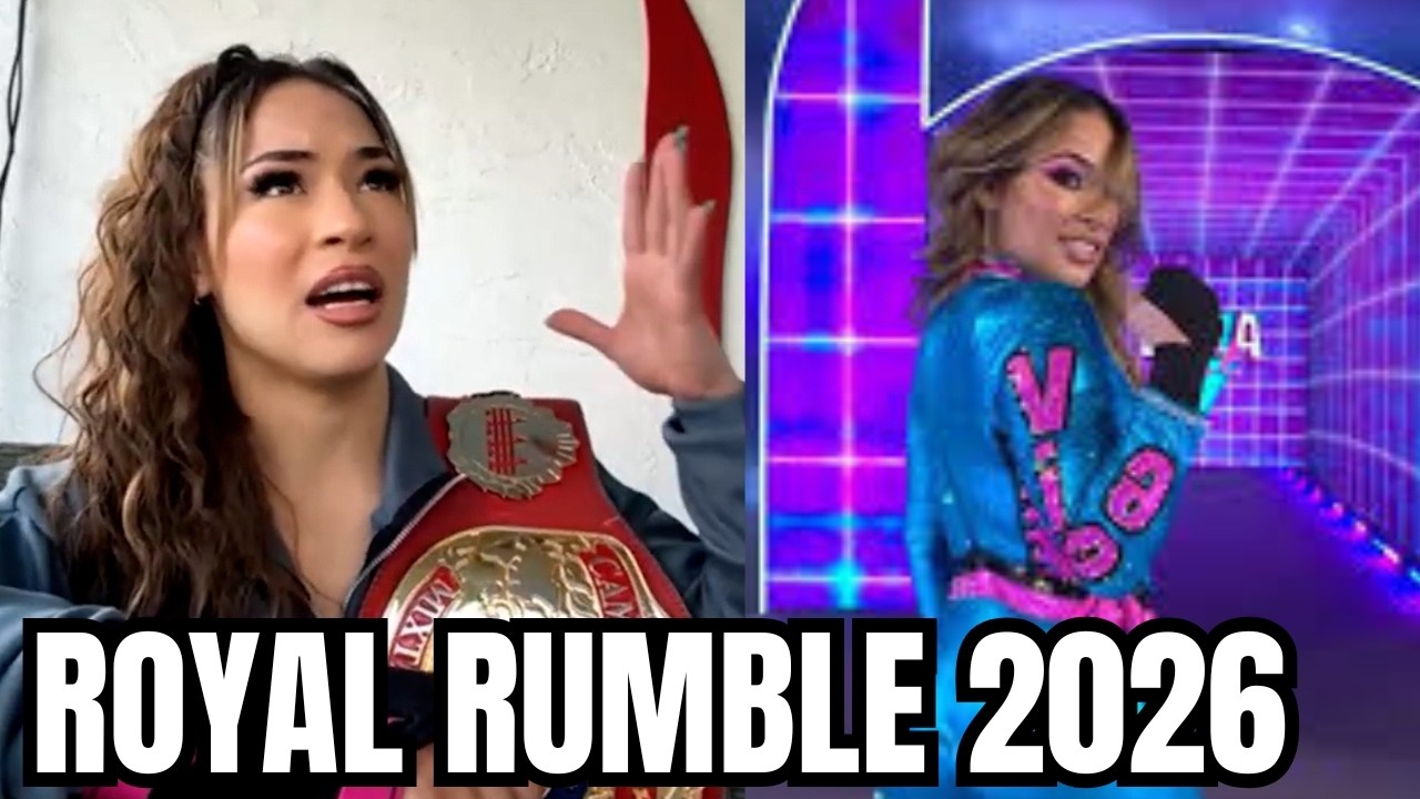 Лола Вайс рассказывает о своем первом матче в рамках Royal Rumble в мире рестлинга.