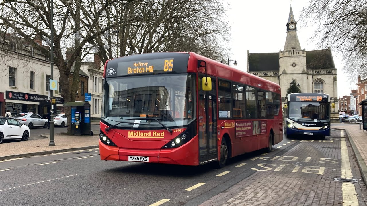 Buses in Banbury January 2025