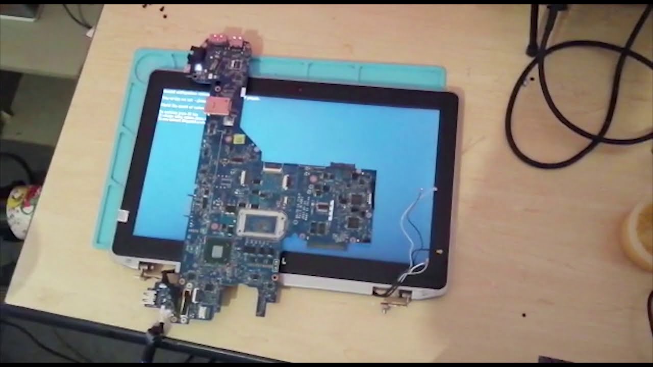 Dell Latitude E6330 not turning On - selector chip replacement