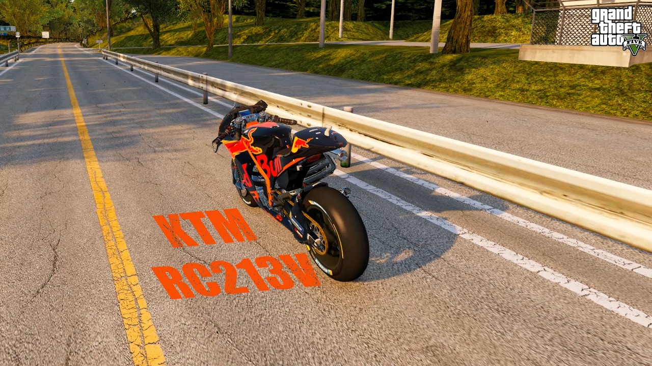 POV: Riding KTM RC213V on Track in GTA 5 🔥