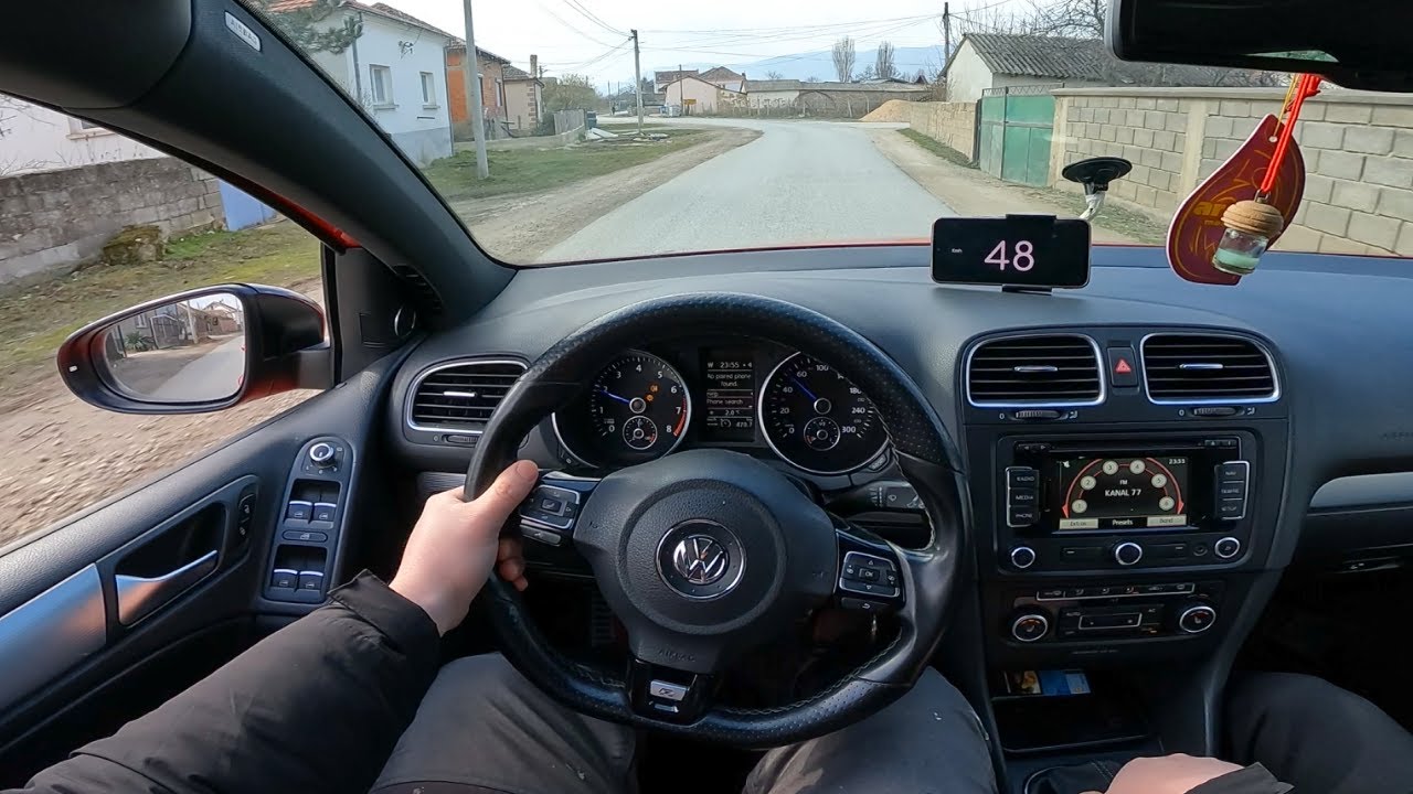VW Golf MK6 R 2.0 TSI 4Motion 2012 [270Hp] - POV Test Drive