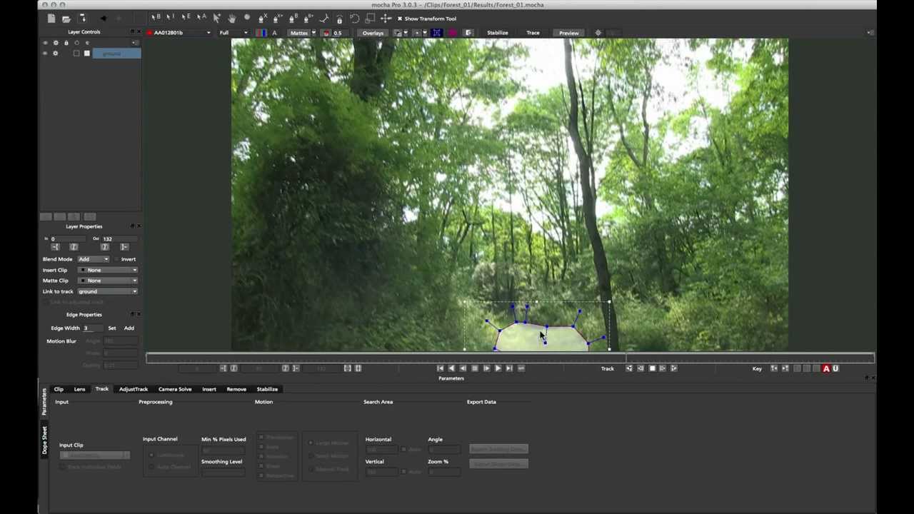 Mocha V3 Tutorial: Solving an untrackable 3D Camera [Mocha Pro]