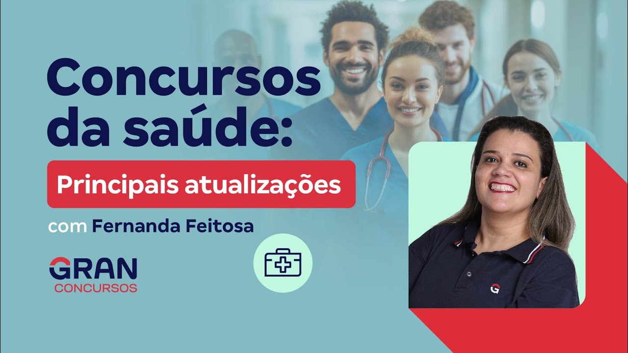 Concursos da Sa&uacute;de: Principais atualiza&ccedil;&otilde;es