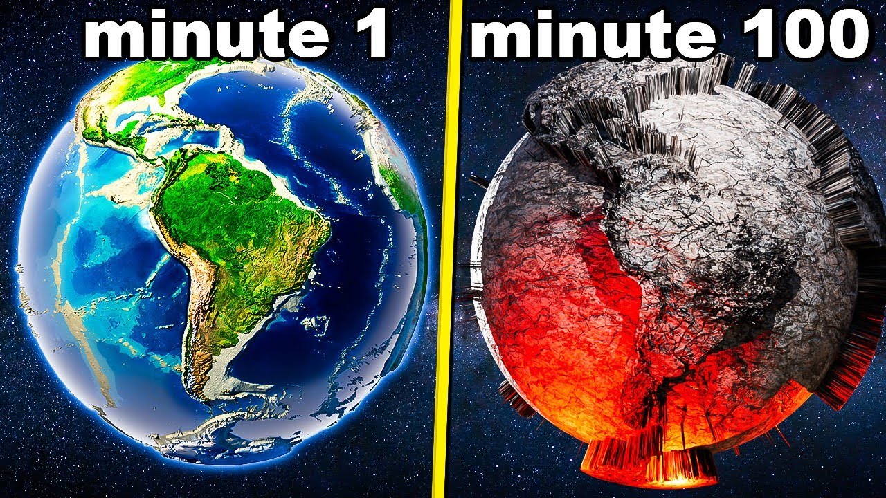 If earth got 1 degree hotter every minute
