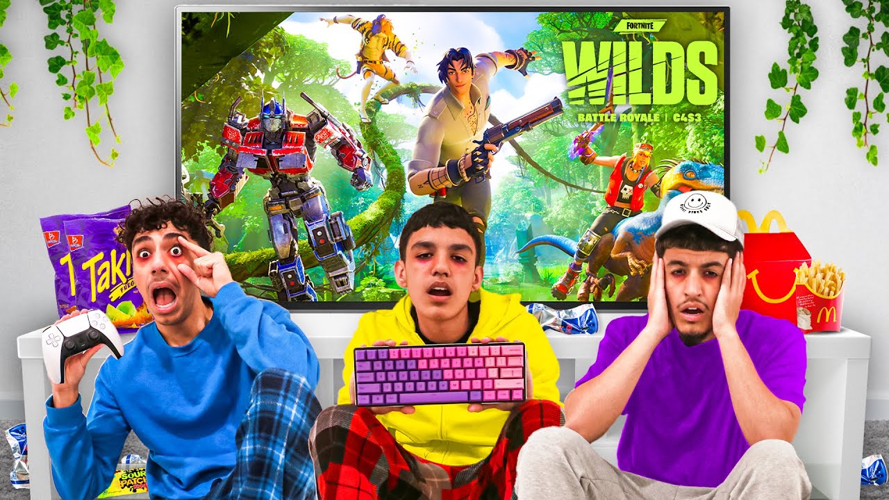 We Played Fortnite Chapter 4 Season 3 Until We Fell Asleep!