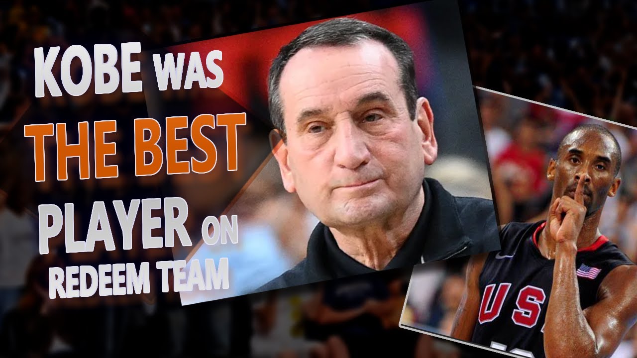 Coach of the Redeem Team Says KOBE BRYANT Was GREATEST PLAYER on the Team
