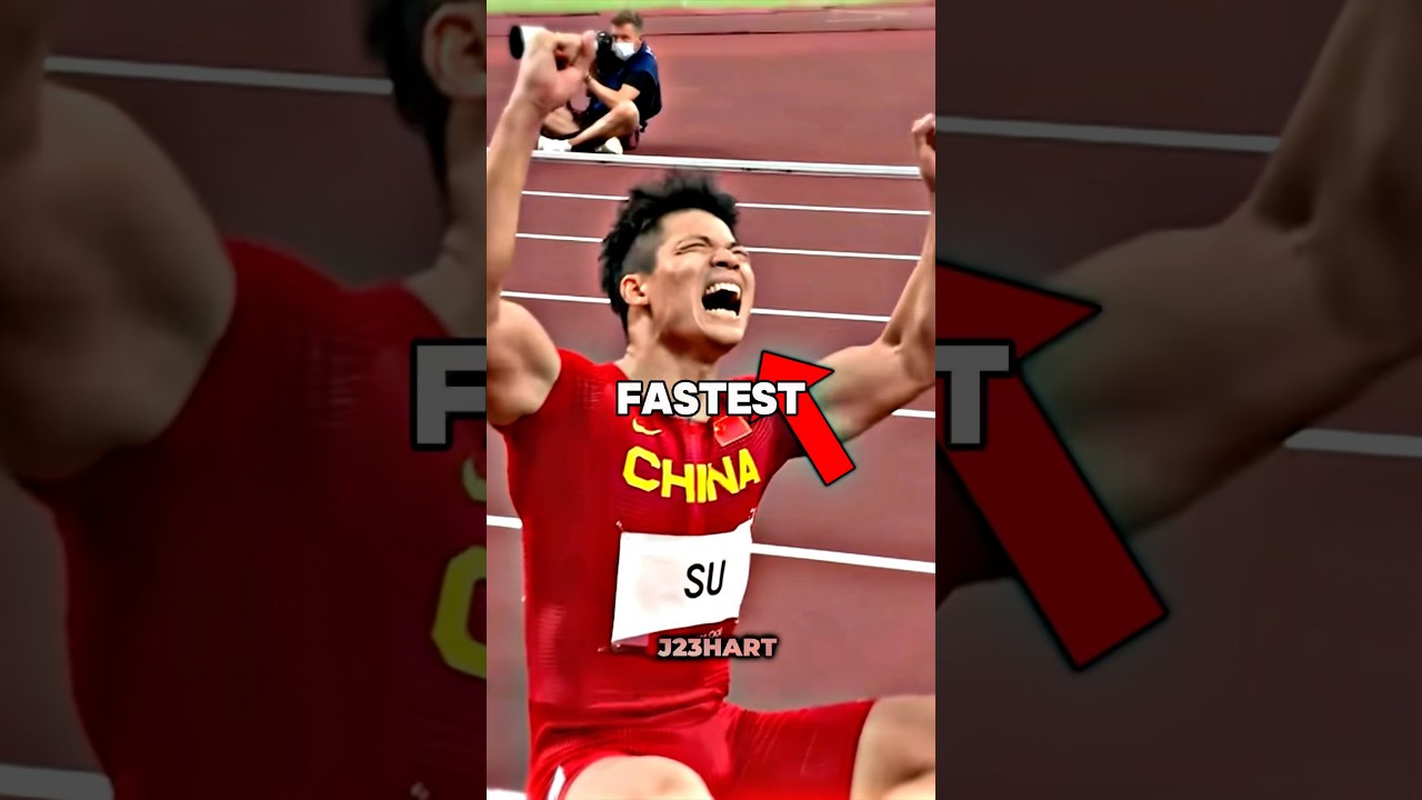 When Su Went God Mode! 🔥🤯 #olympicathlete #athletics #sprinter #trackandfield #subingtian #sports