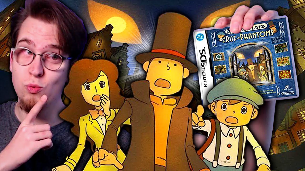 Jonny liebt Professor Layton und der Ruf des Phantoms! - Layton #01
