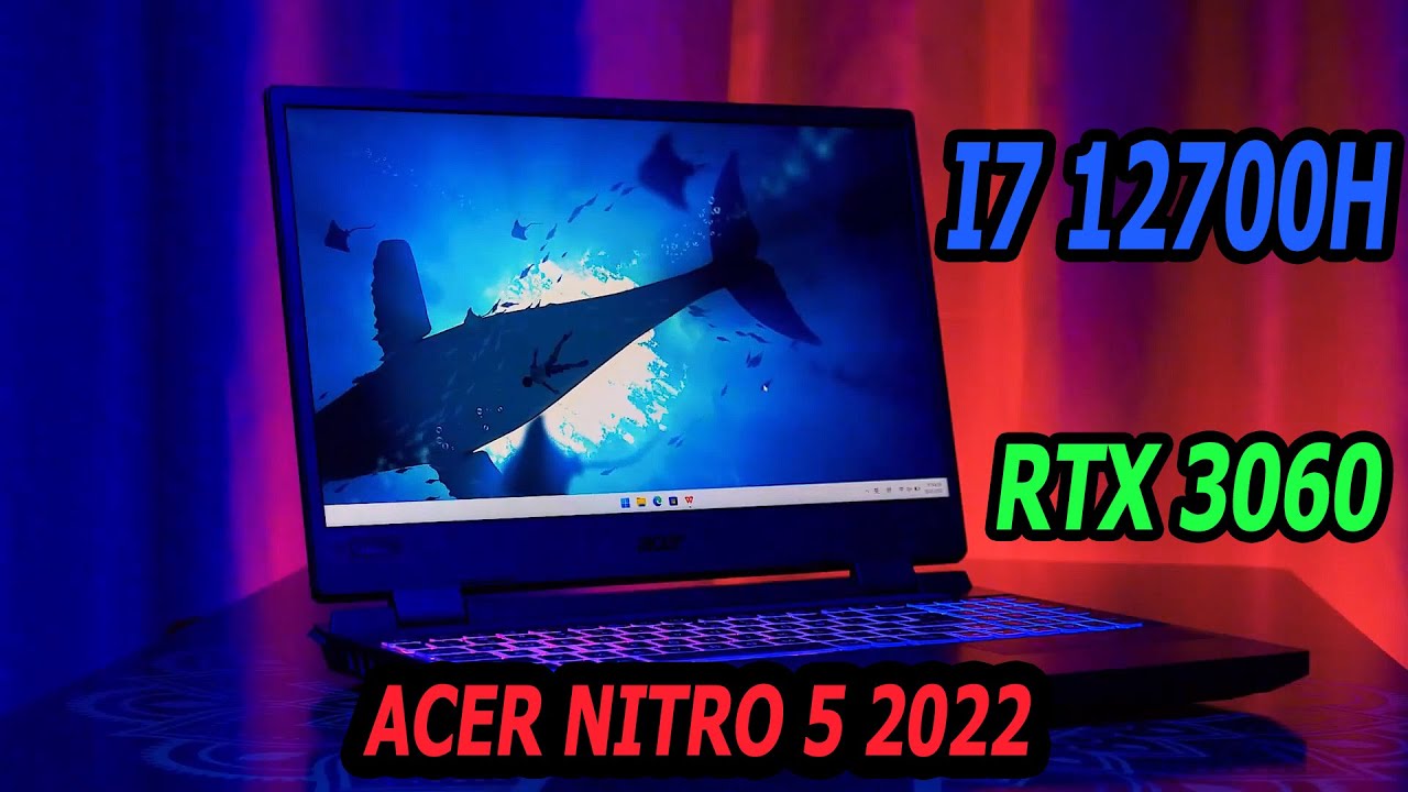 Unboxing ACER Nitro 5 2022 i7 12700H & RTX 3060