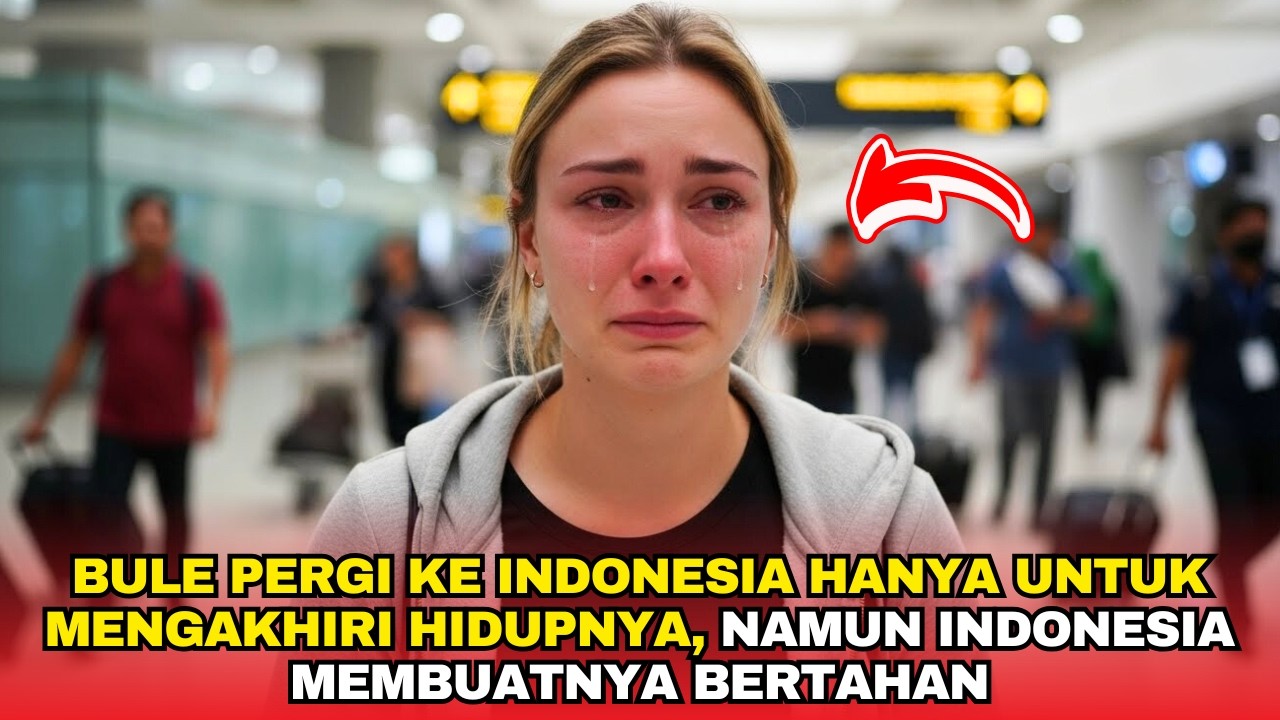 BULE PERGI KE INDONESIA HANYA UNTUK MENGAKHIRI HIDUPNYA, TAPI INDONESIA JUSTRU MENYELAMATKANNYA !!