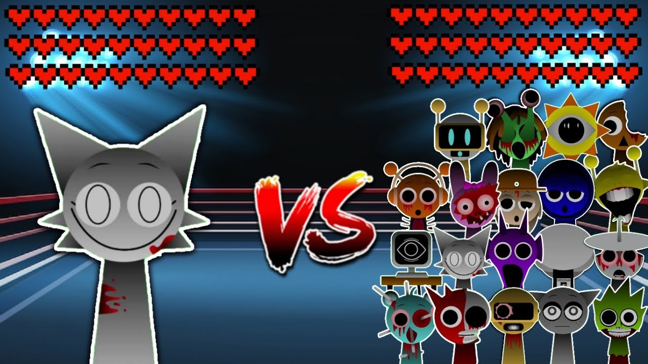 Wenda Sprunki vs 20 Evil Sprunki Characters! Meme battle