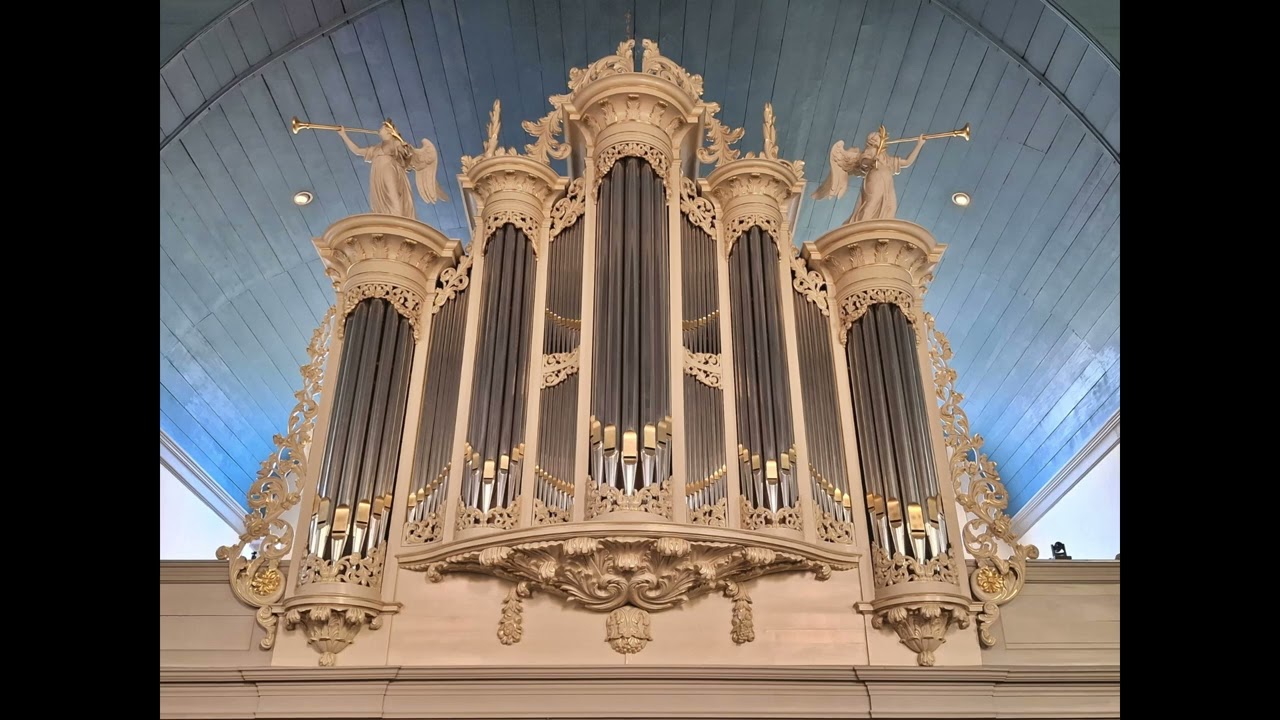 Wilhelm Rudnick (1850-1927): O Haupt voll Blut und Wunden. Jan Dekker Naber Orgel  Sliedrecht.