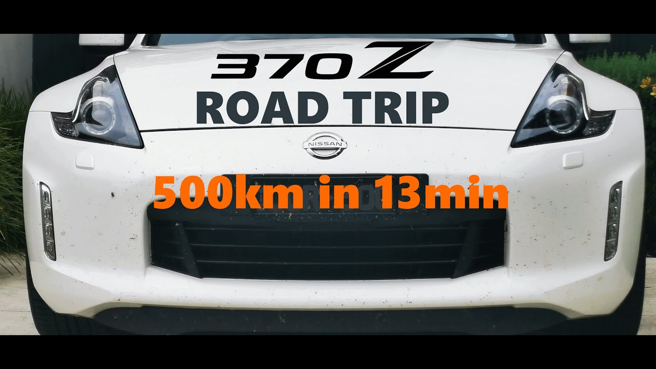 500km Road Trip - Mallacoota to Melbourne - Time laps in a 370z