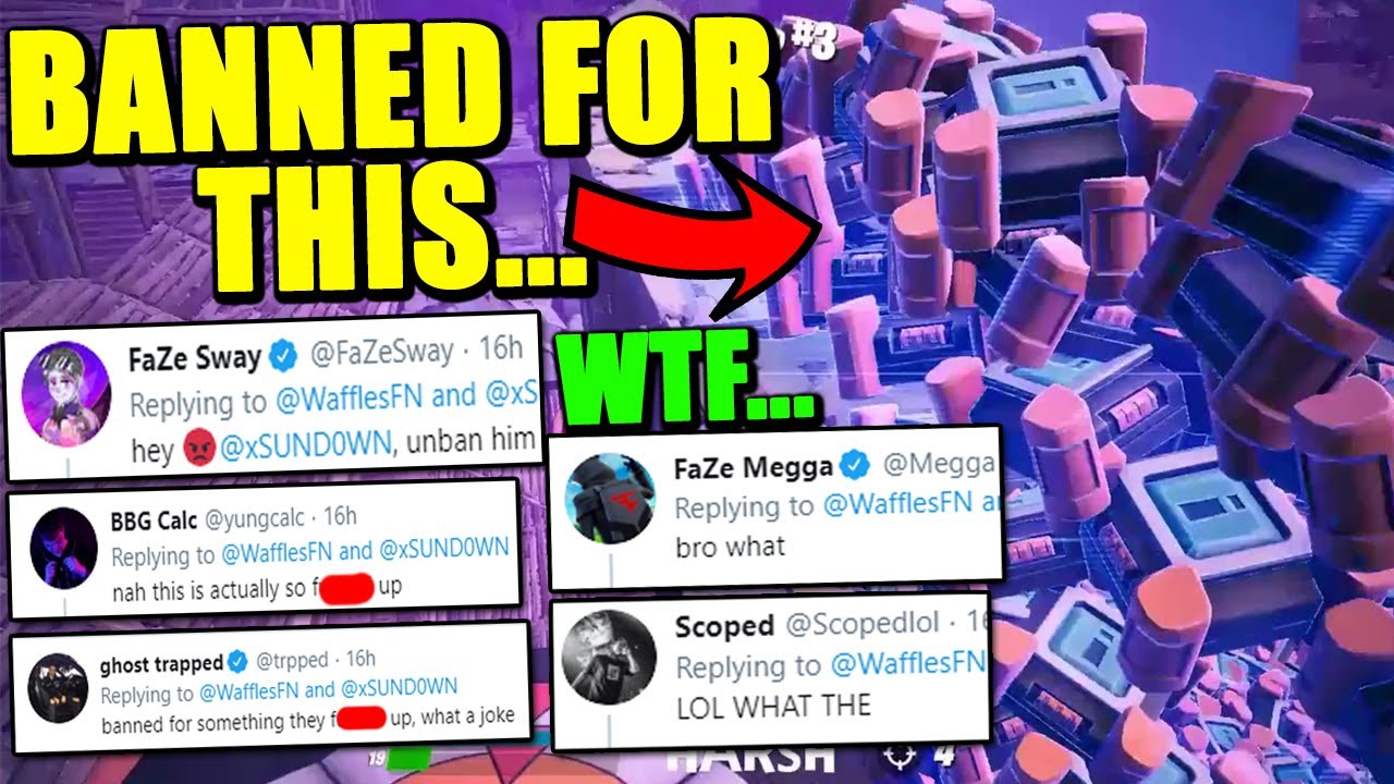 FaZe Sway & Scoped OUTRAGED after Epic BANNED a Pro For NO REASON! (FULL STORY)