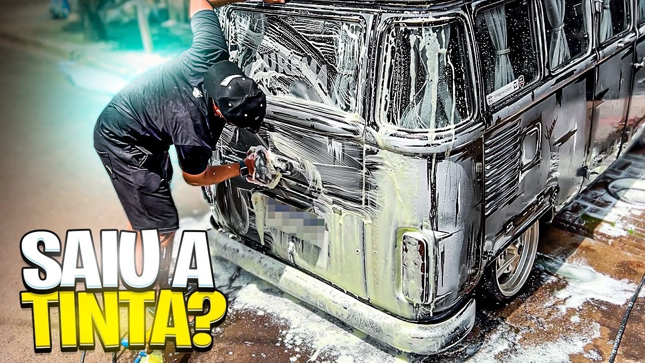 FUI OBRIGADO A LAVAR A KOMBI ( saiu o desenho )‹ Danilo Crespo ›