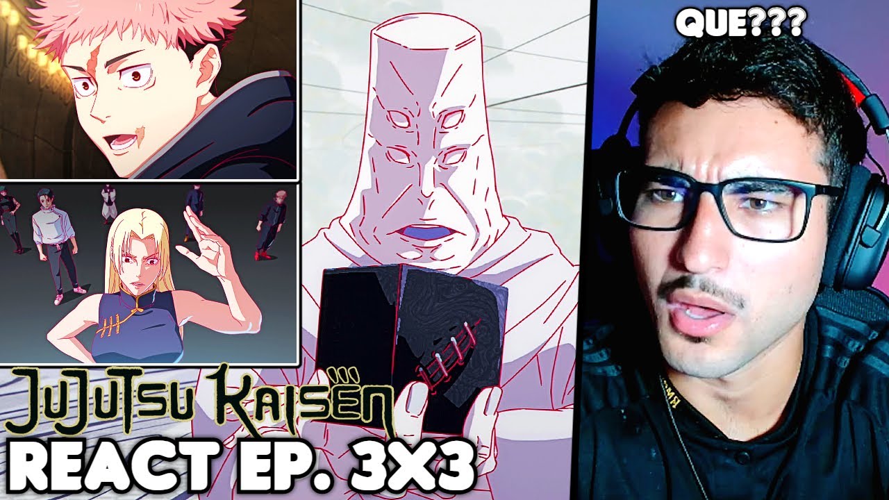 O JOGO DO ABATE COMEÇOU 🔥 TENGEN APARECE!! React Jujutsu Kaisen EP. 3 Temporada 3