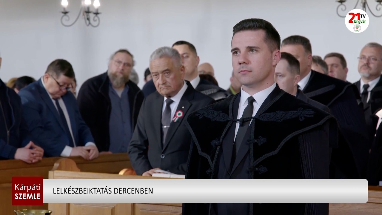 Lelkészbeiktatás Dercenben