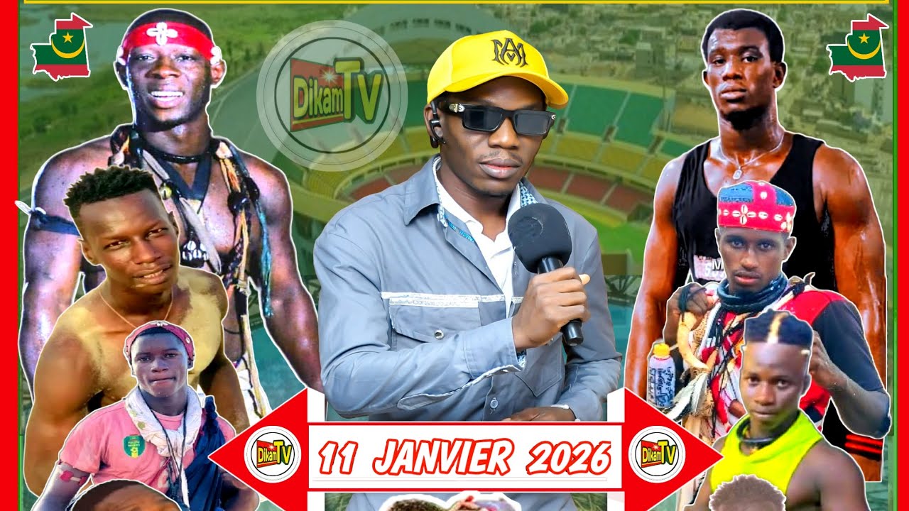 RENDEZ-VOUS  DIMANCHE LE 11 JANVIER 2026 À L'ARÈNE NATIONALE DE  MAURITANIE 🇲🇷 🇲🇷