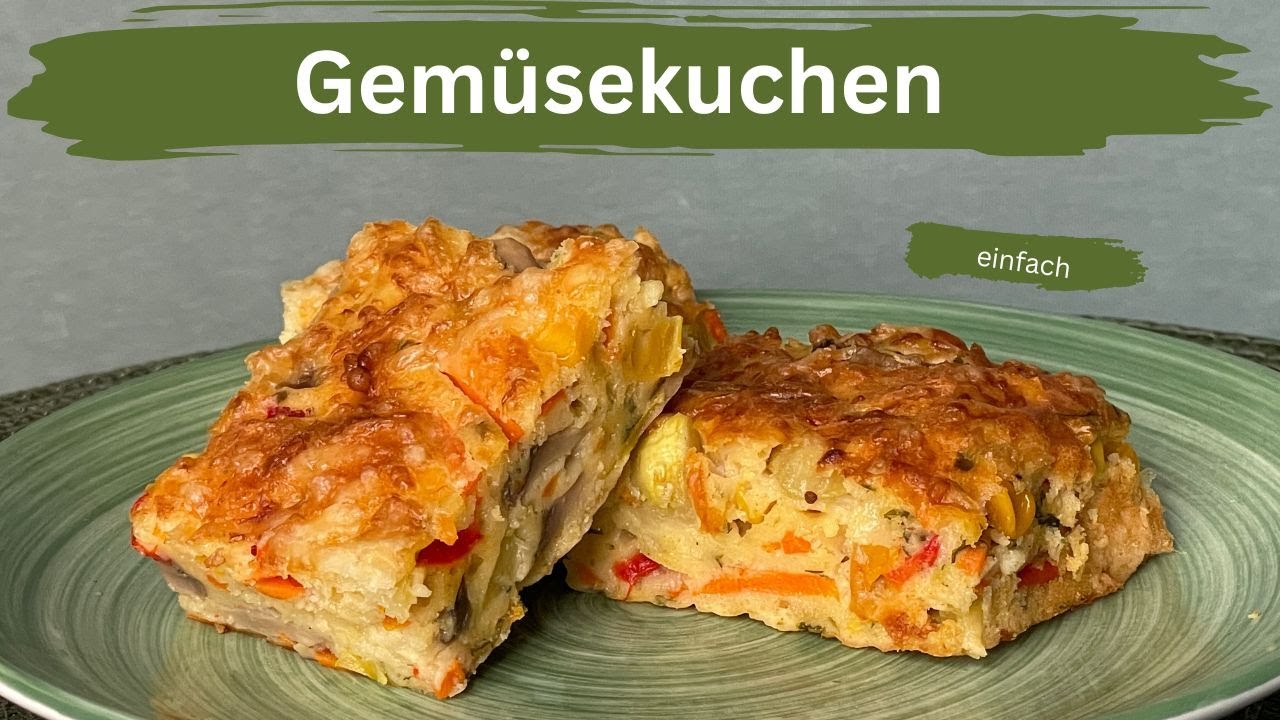 Einfacher Gemüsekuchen