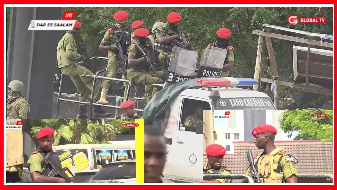 JOTO la MAANDAMANO LASHIKA KASI - POLISI HATUA kwa HATUA OFISI ya MKUU wa MKOA....