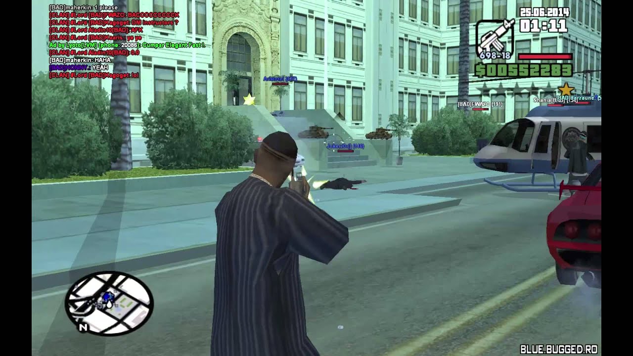 BadBoys attack LSPD