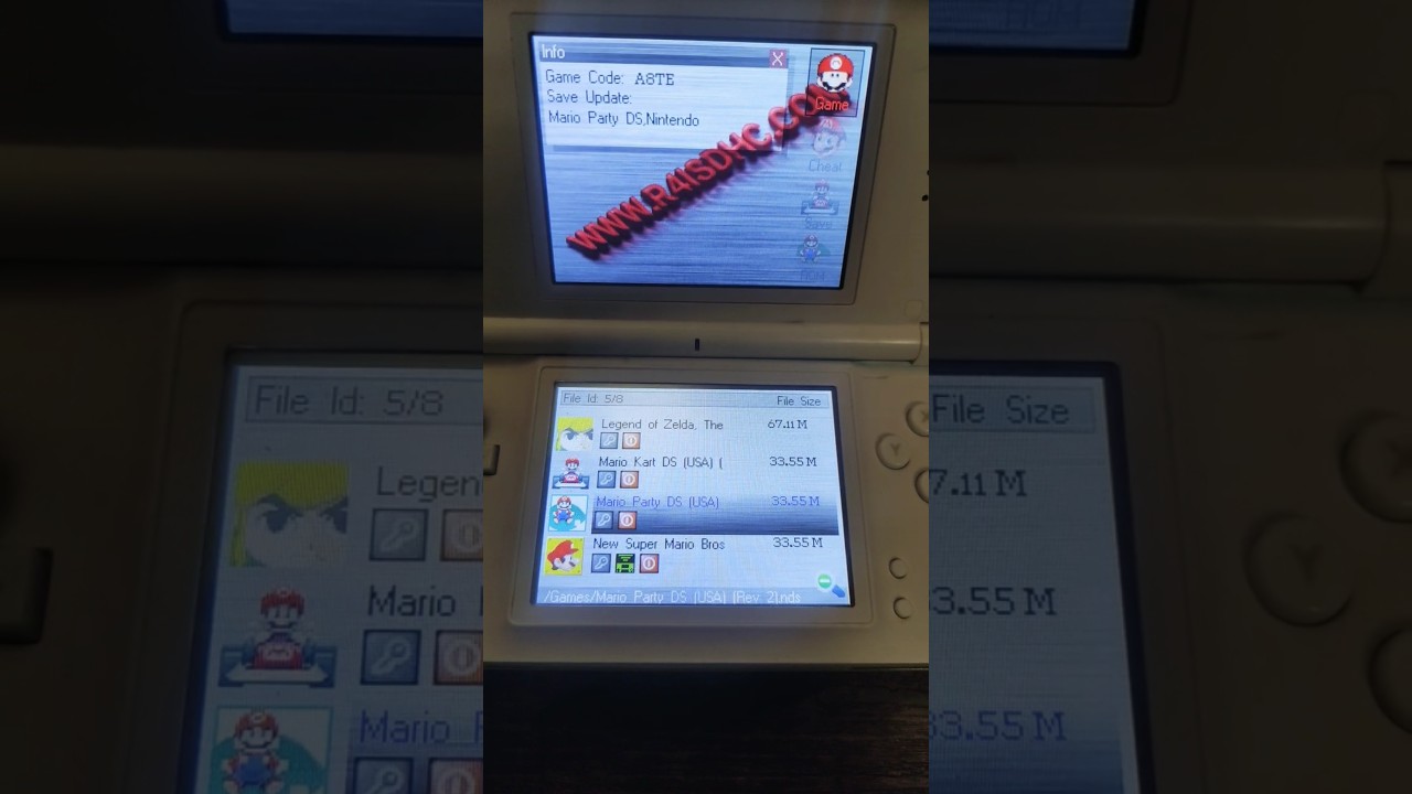Easiest way to jailbreak Nintendo ds lite with R4 card in 2025 #nintendods #nintendo