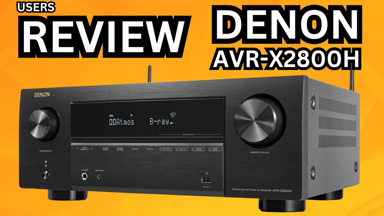 Denon AVR-X2800H 7.2 Ch Receiver REVIEW.