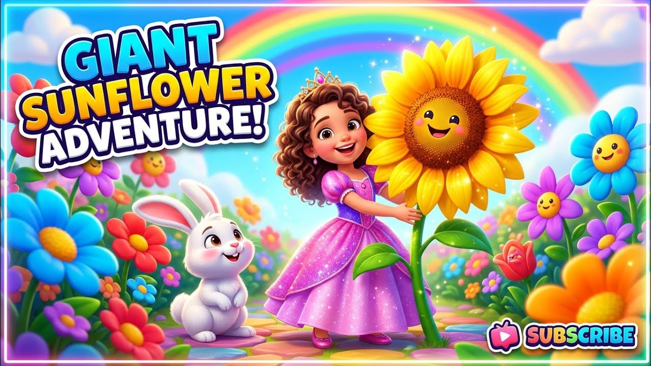 Princess Gardening Adventure 🌸🌻 Fun Garden Song for Kids