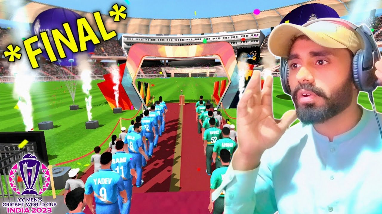 The *FINAL* Pakistan Vs India! ODI World Cup 23 WCC3 GAMEPLAY!