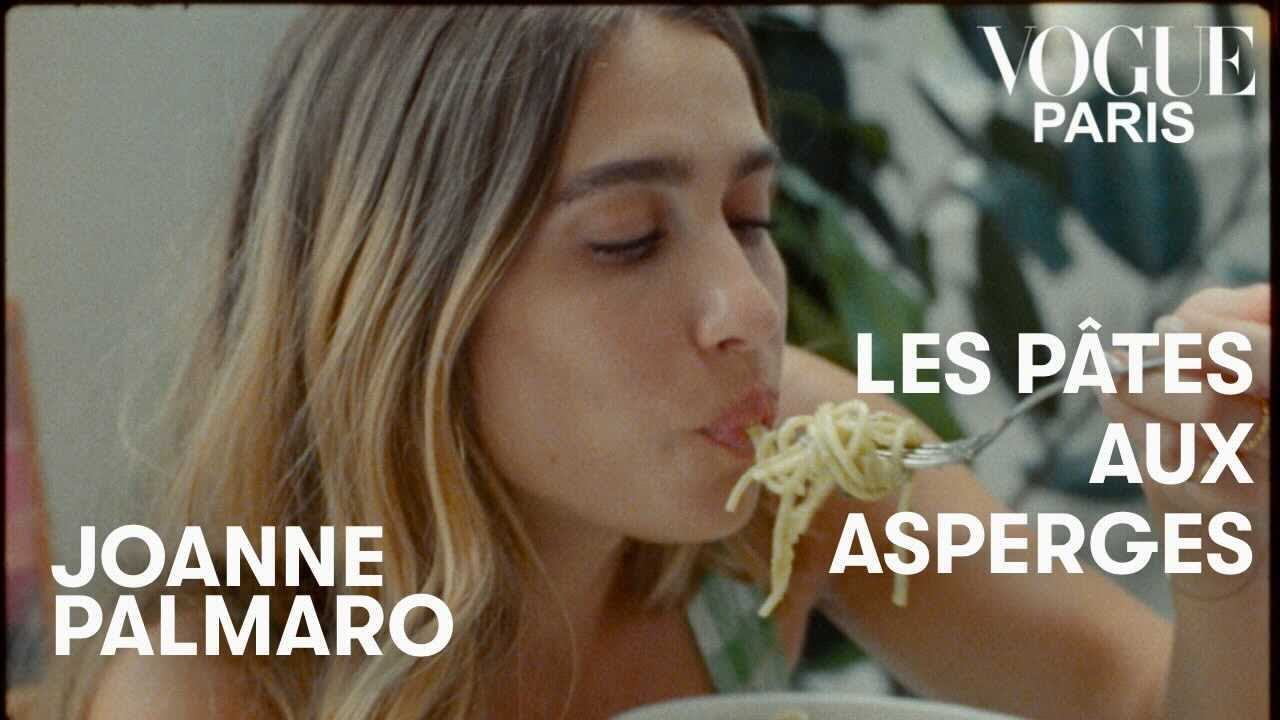 La recette des pâtes aux asperges de Joanne Palmaro | Vogue Kitchen | Vogue Paris
