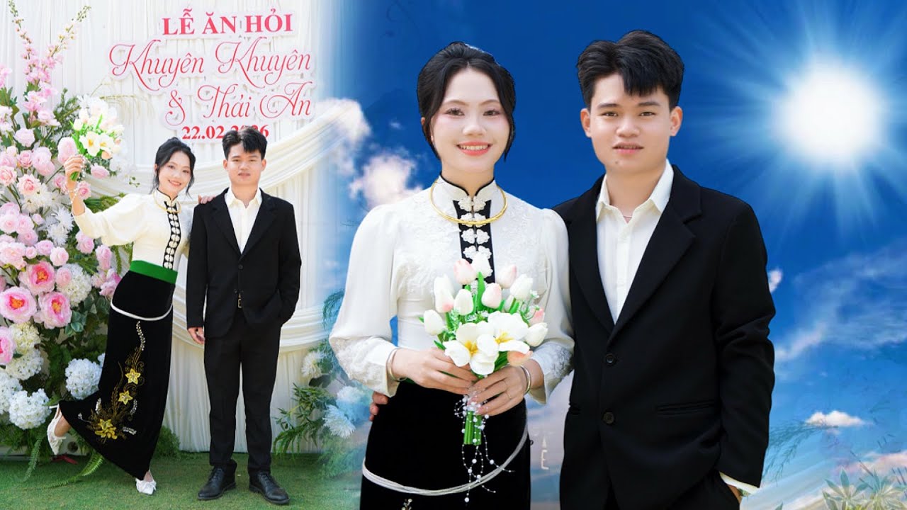 EM GÁI CHƯA KỊP ĂN TẾT XONG ĐÃ PHẢI LẤY CHỒNG - TẠI LỄ ĂN HỎI - KHUYÊN KHUYÊN & THÁI AN