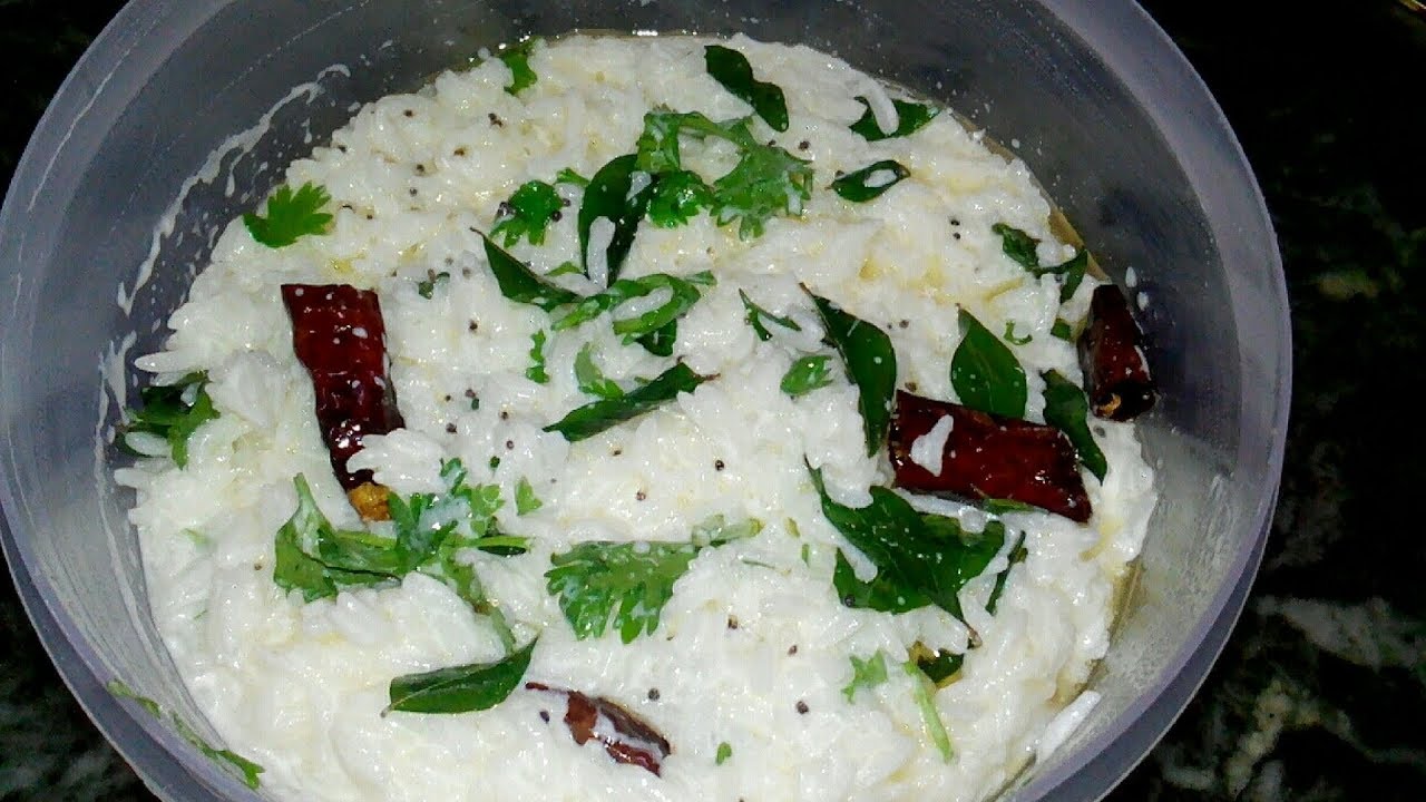 தயிர் சாதம் /How To Make Curd Rice / Sherin's Kitchen