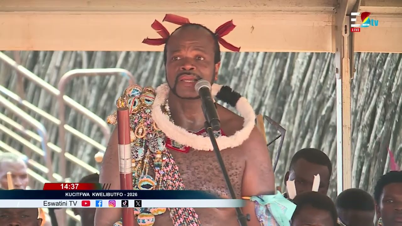 His Majesty King Mswati III's speech during Kucitfwa Kwelibutfo.