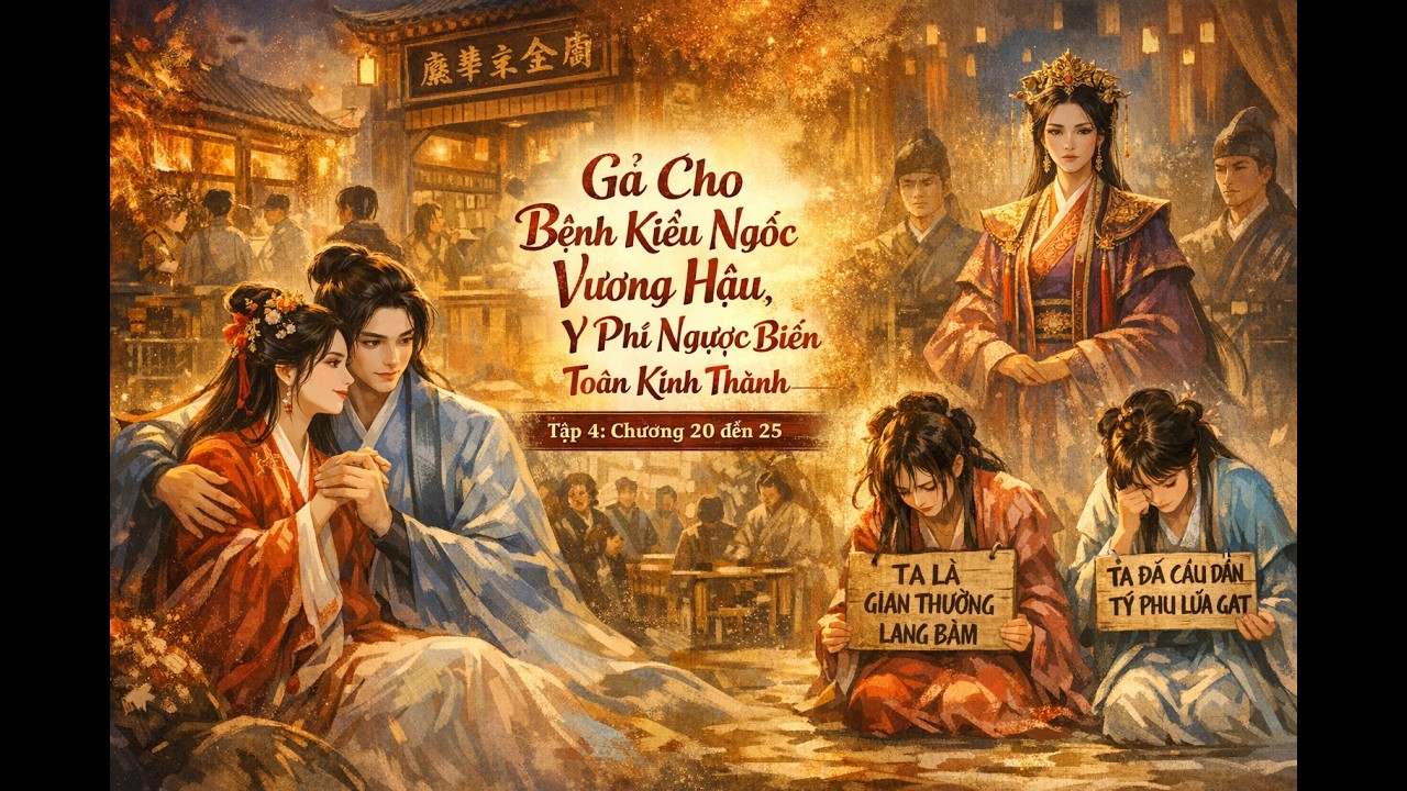 tập 4 chương 19 → chương 25 “Gả Cho Bệnh Kiều Ngốc Vương Hậu, Y Phi Ngược Biến Toàn Kinh Thành”