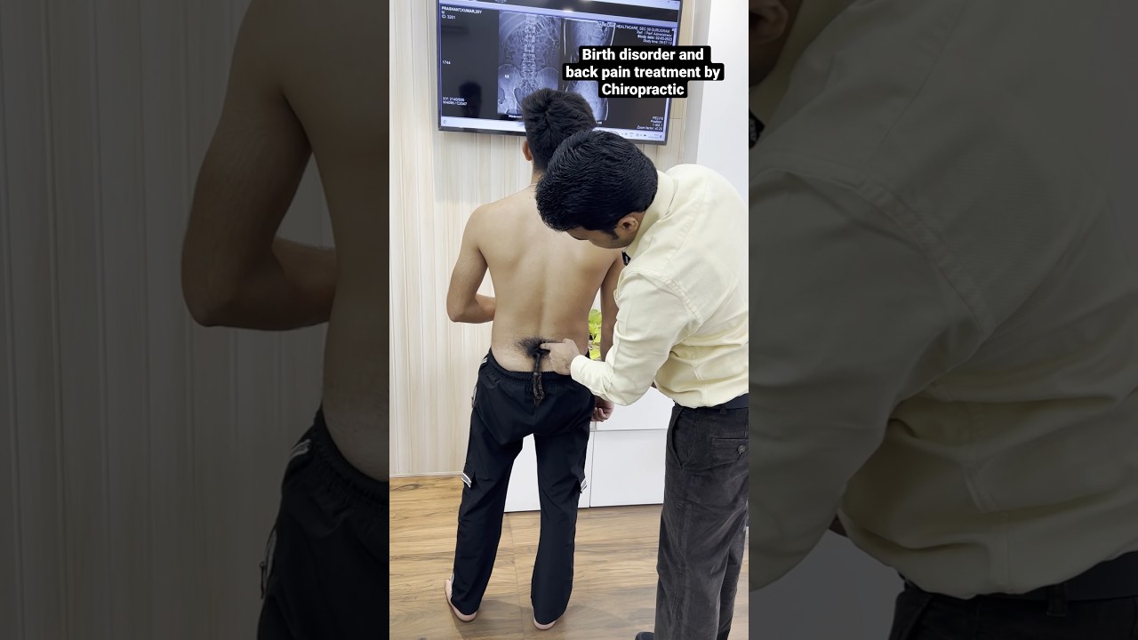 Лечение врожденных нарушений и болей в спине методом хиропрактики #недоедание #недоедание