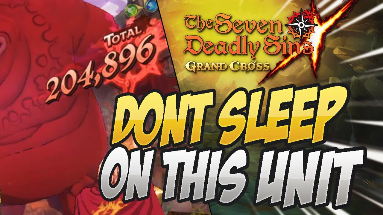 THIS Unit DESTROYS Red Demon & Crimson Demon! Seven Deadly Sins Grand Cross