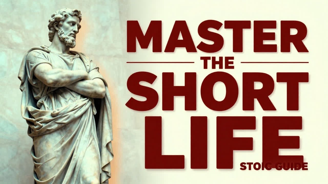 The Stoic Secret To Ending Time Anxiety Forever