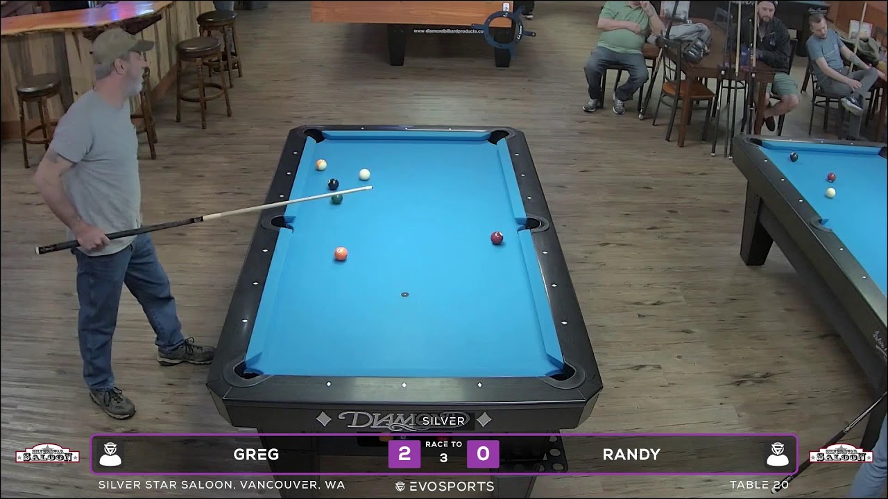 GREG vs RANDY - SILVER STAR SALOON - TABLE 20 | EvoSports