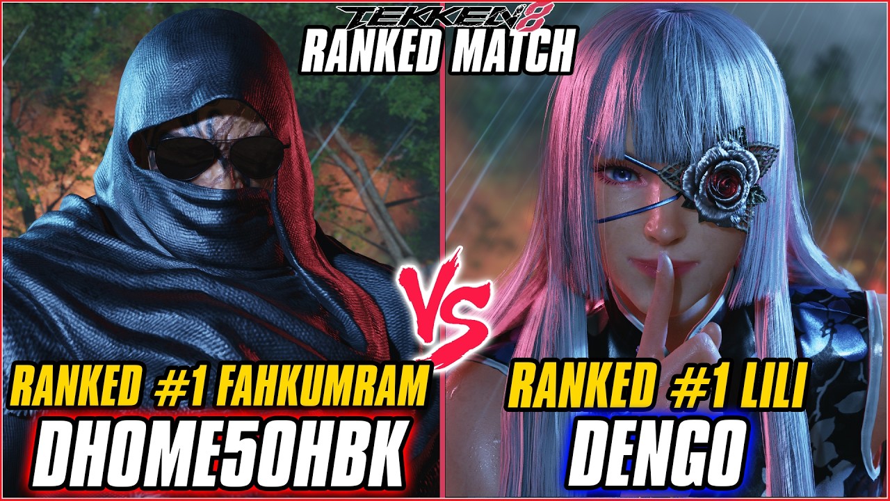 TEKKEN 8 ▰ DHOME50HBK (#1 Ranked Fahkumram) vs DENGO (#1 Ranked Lili) ▰ T8 RANKED GAMEPLAY
