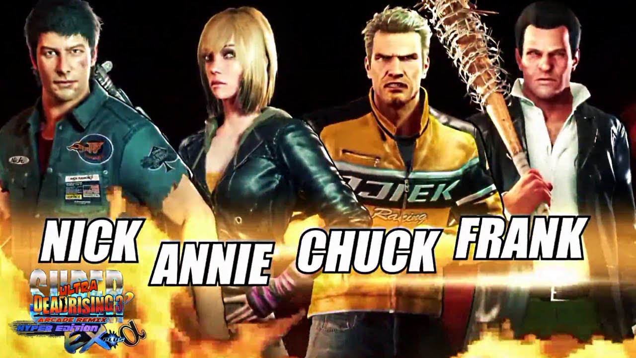 SUPER DEAD RISING 3 ARCADE REMIX — все вступления персонажей (все костюмы) [HD] 1080p Xbox One (XB1)