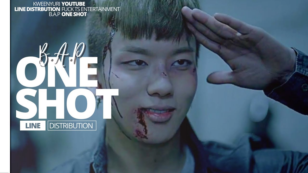 B.A.P - ‘One Shot’ (Color Coded Line Distribution)