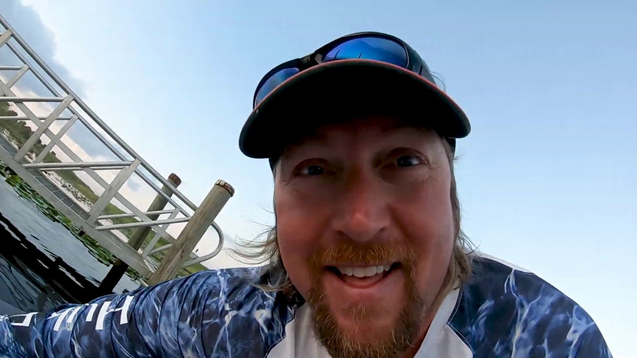 Catching BASS w/my BUDDY in Palm Bay!!! (chatterbait and Dagger)